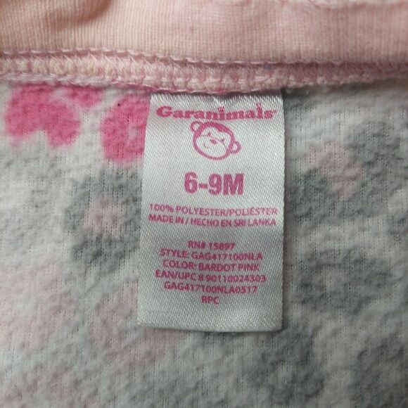 Baby Girl Floral Sleeper - Picture 5 of 9